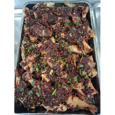 豆豉油淋海魚(yú)